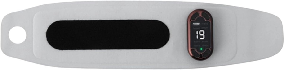 Polsmassageapparaat - Handmassage - Ontspanning - 8 Modi Verwarming - 34x9x2 cm - Blauw