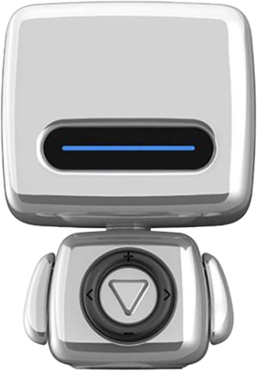 Draagbare Speaker - Robot Geluid - Muziek Overal - Watervast Ontwerp - 53 x 75 cm - Zilver