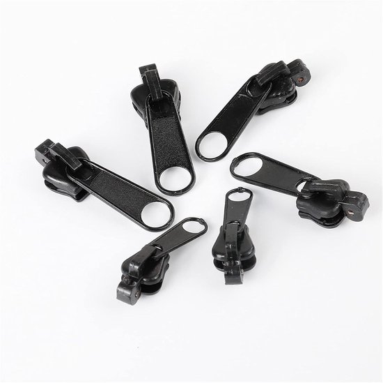 Rits Reparatie Kit - Universele Ritsen - Kleding Zakken - Sterk Stevig Staal - 3cm 3.4cm 3.6cm - Zilver van Merkloos — afbeelding 5
