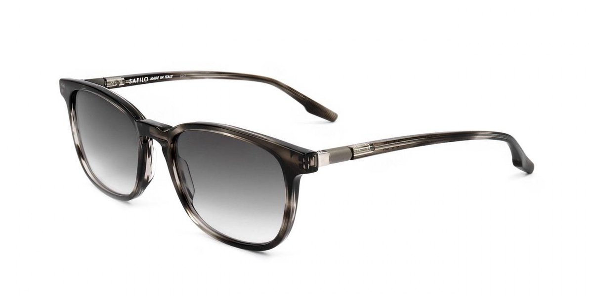 Safilo BURATTO 03/S Striped grey 52/19/145 MAN Zonnebrillen