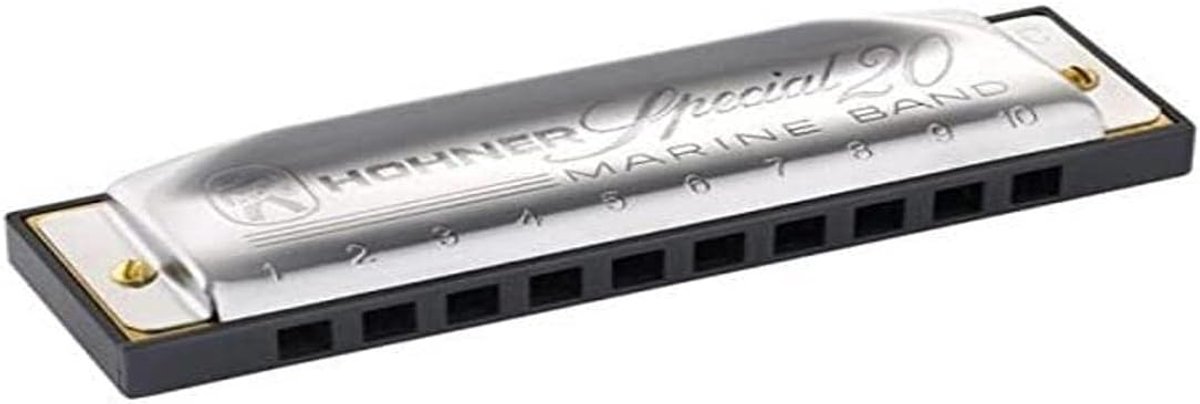 Diatonische Mondharmonica - Folk Instrument - Country Rock Folk - Kunststof Precisiekam - 160 gram