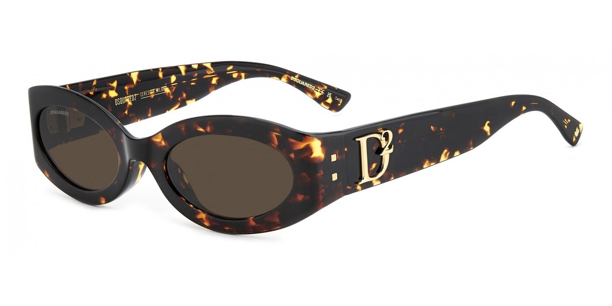 Dsquared2 D2 0150/G/S Havana 54/21/140 WOMAN Zonnebrillen