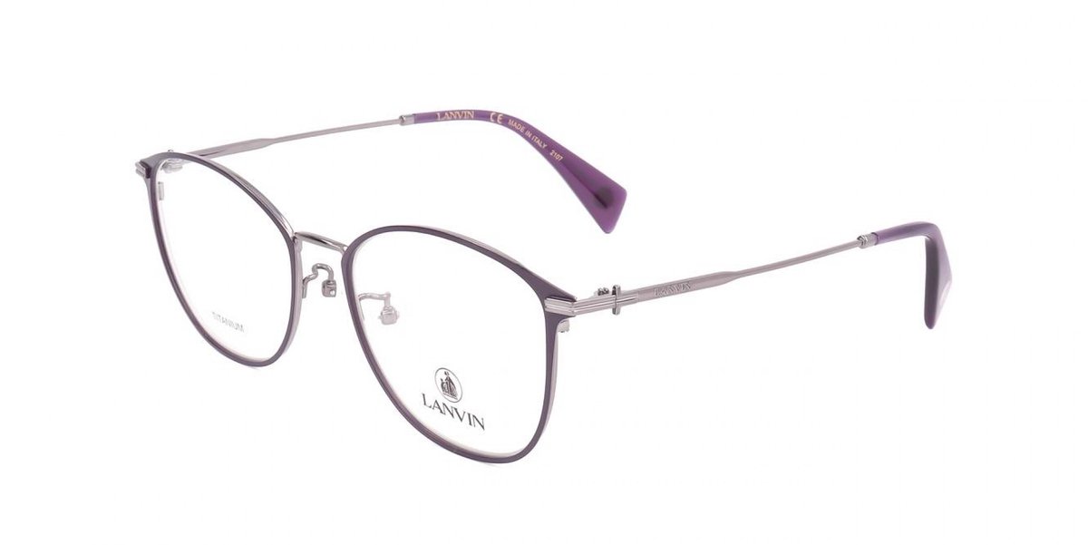 Lanvin LNV250SA Violet 53/17/140 WOMAN Brilmonturen