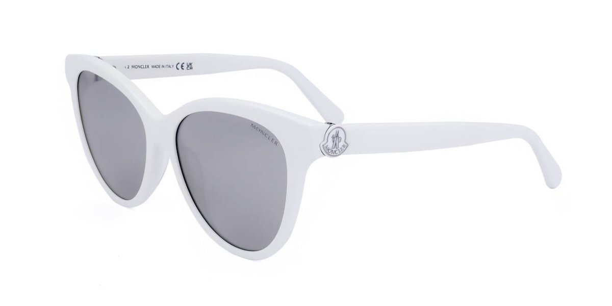 Moncler ML0283 White 55/15/140 WOMAN Zonnebrillen