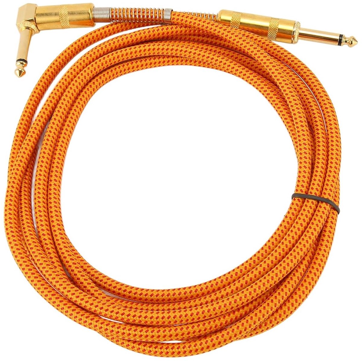 Gitaarkabel - Instrumentkabel - Muziekapparatuur - Dubbele Afscherming - 98 Voet - Geel