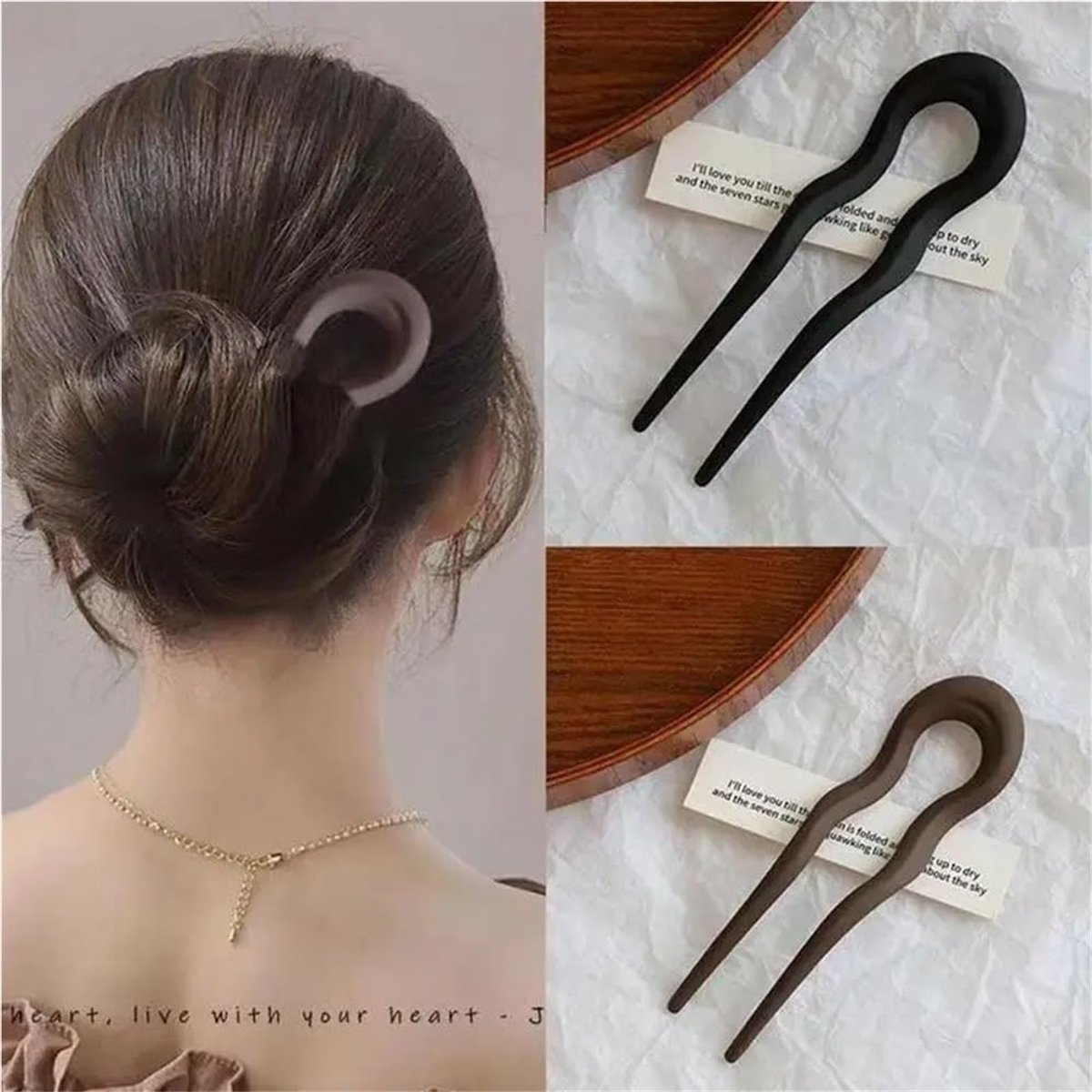 Haarspeldjes - Schuifspelden - Opsteken Haar - Sterke Grip - 12 cm