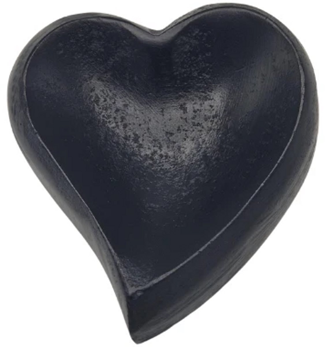 Urnenspecialist® - Urn Hartje - Urn Hart - As verwerking - 15ML - Zwart - Black - As - Mini Urn