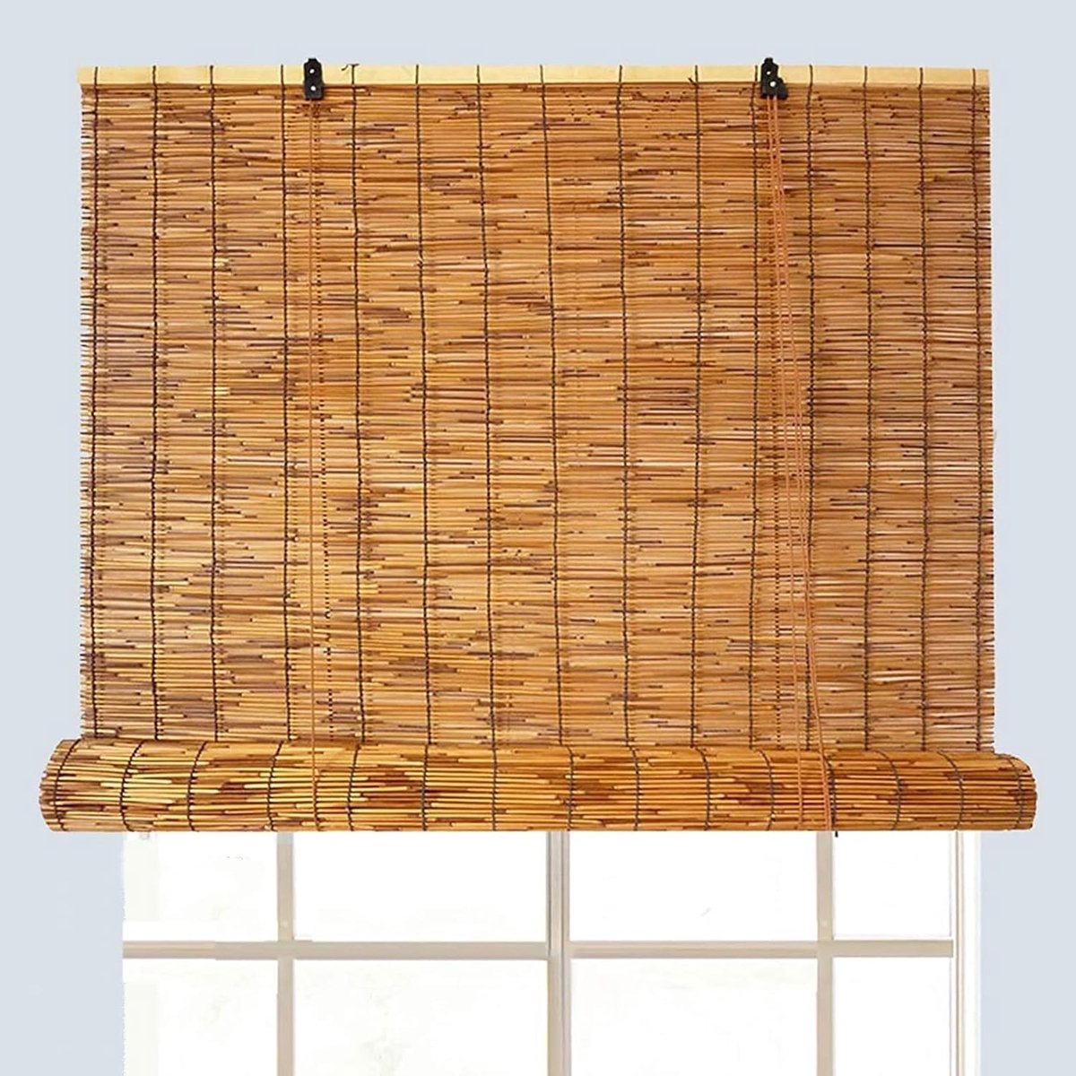 Bamboe Jaloezieën - Rieten Gordijnen - Privacy Scherm - Handgeweven Kwaliteit - 130x150cm