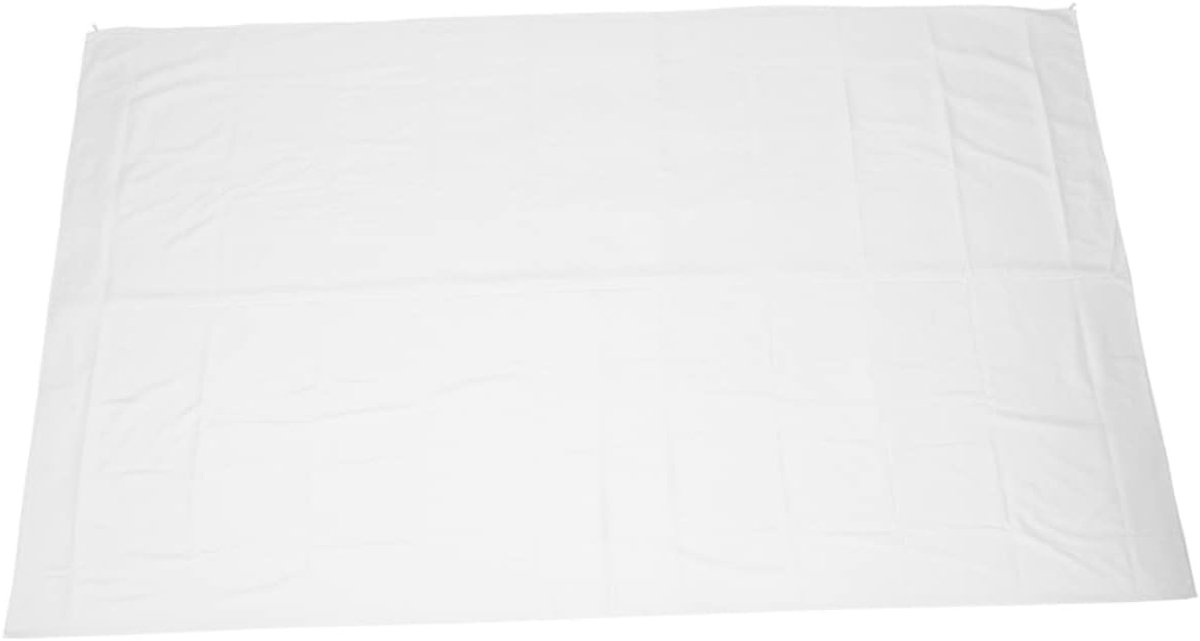 Achtergrondstof - Decoratie Doek - Fotografie Studio - Vouwbaar Ontwerp - 150 x 300 cm - Wit