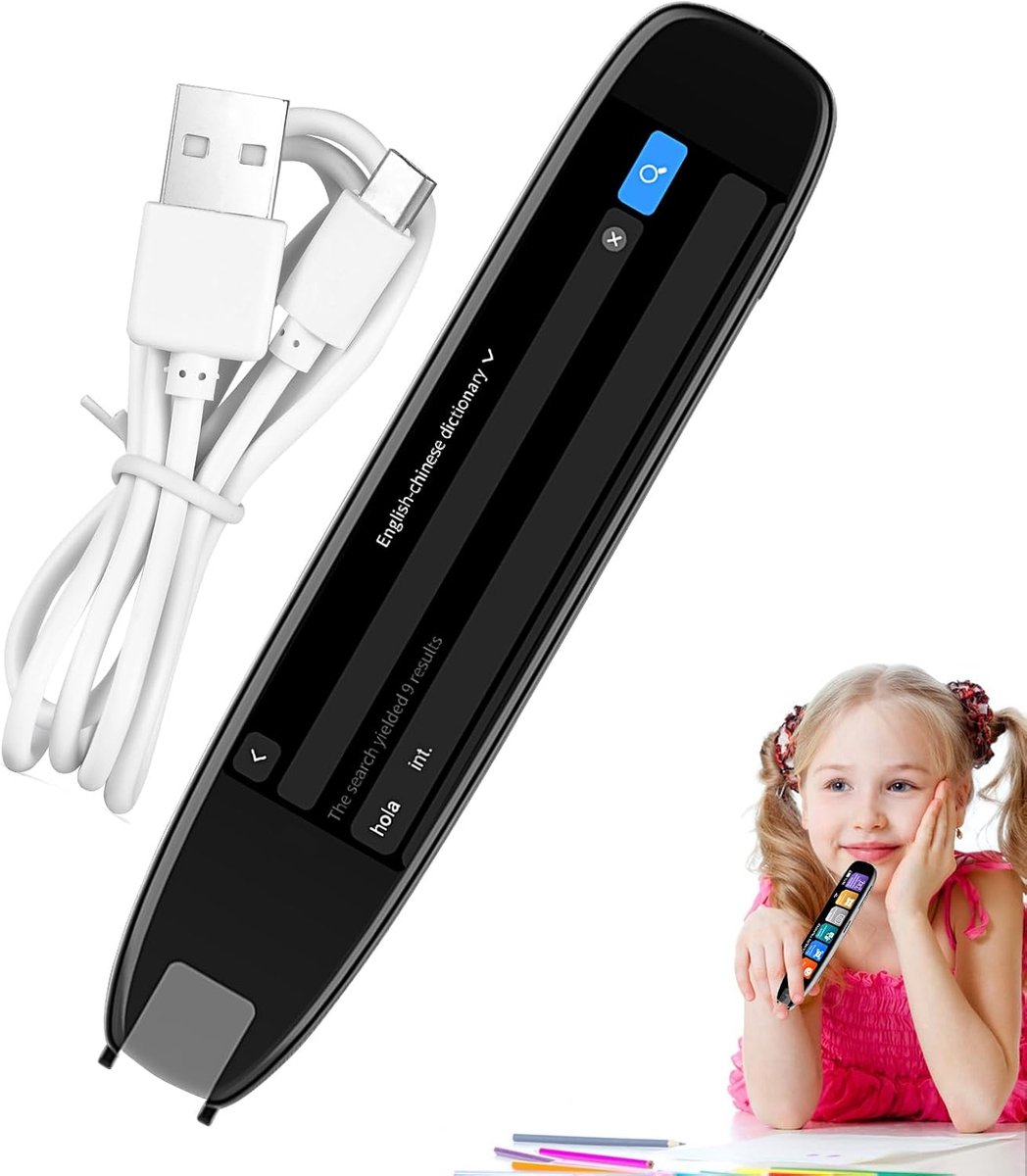 Scan Vertaalpen - Tekst Scanner - Leren & Reizen - Offline Woordenboeken - 15 x 5 x 5 cm