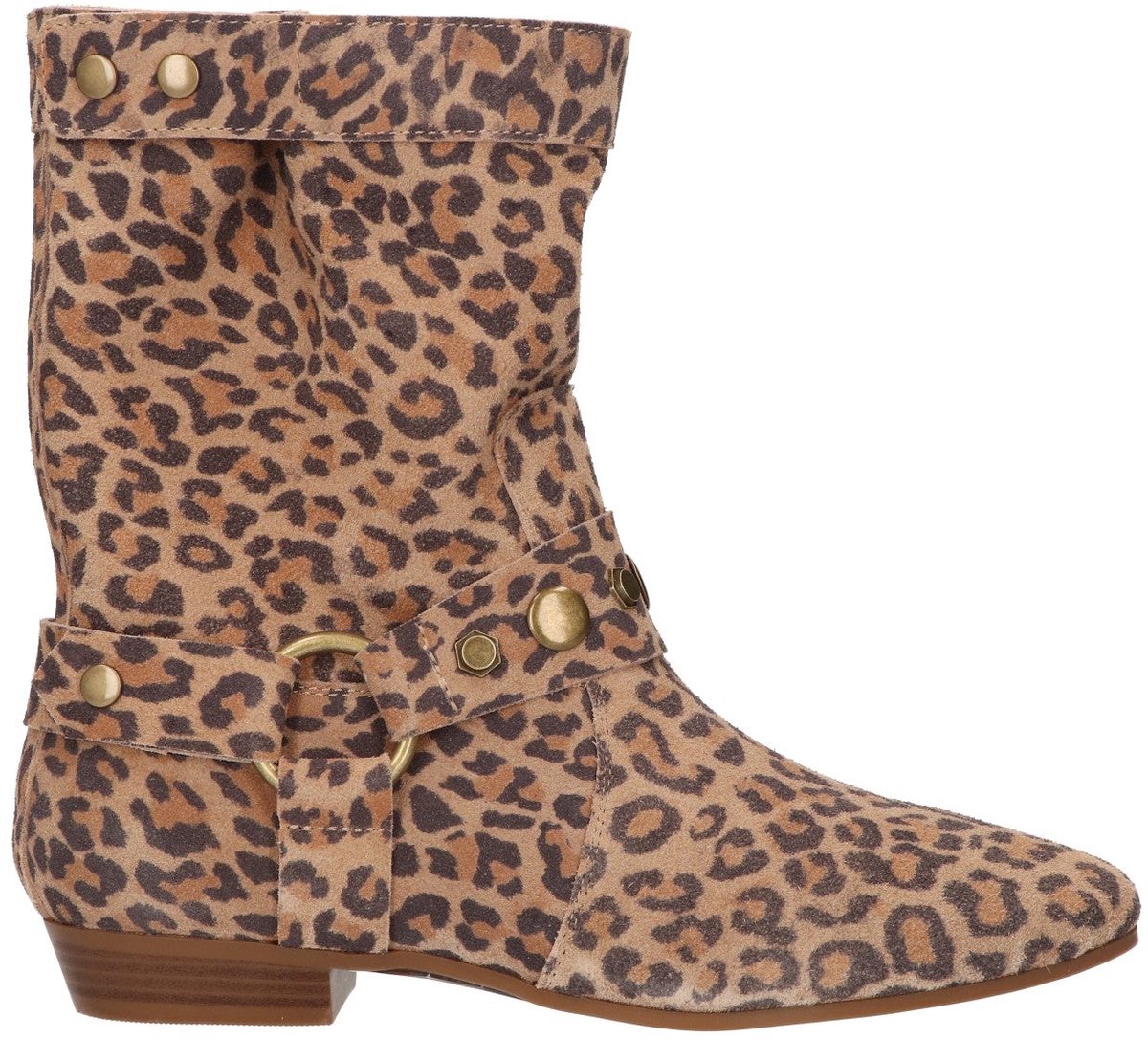 La Strada Laars Bruin Leopard Suede - Damesschoenen - Maat - 37