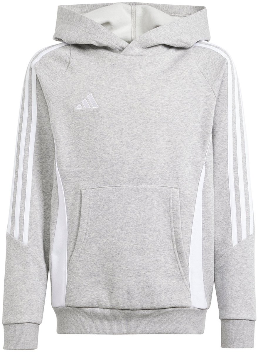 adidas Tiro 24 Hooded Sweat Hoodie Kinderen Grijs - Maat 152cm
