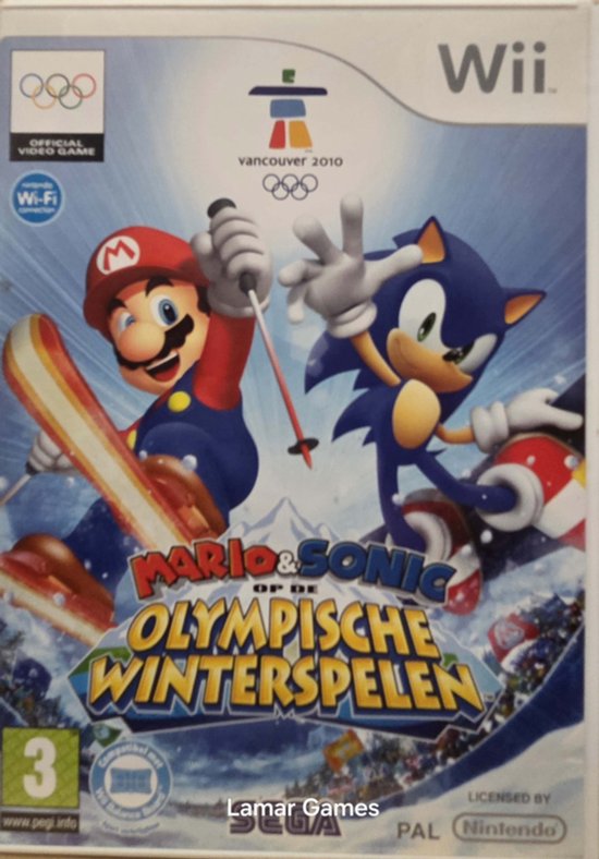 Mario en Sonic op de Olympische Winterspelen - Wii