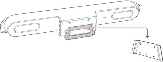 Projector plafondsteun zwart – stevige bevestiging voor thuisbioscoop, flexibel, duurzaam, max 900 g