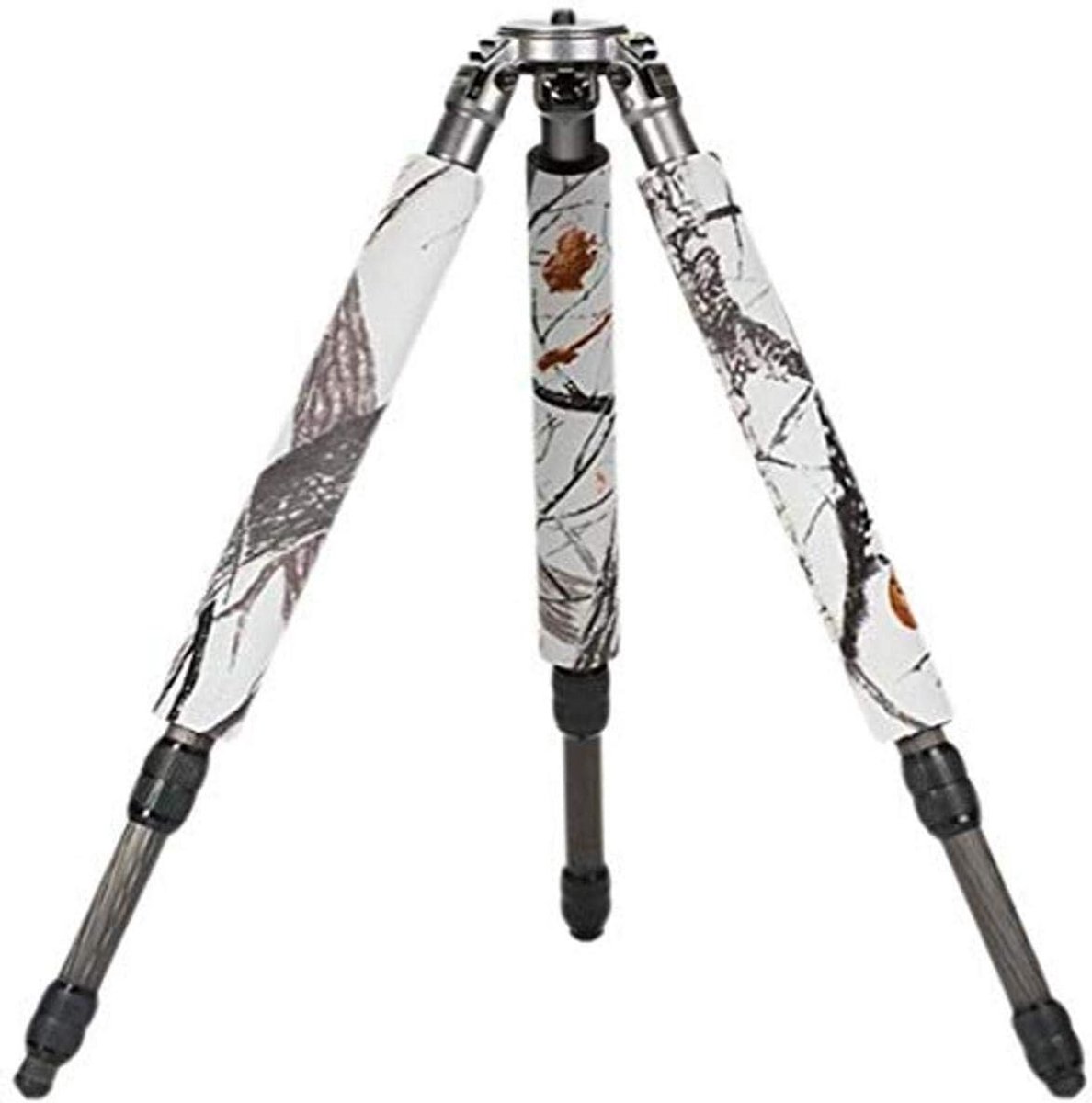 Lensdop Camera - Objectief Beschermer - Bescherming Objectief - Camouflage Patroon - 2.5 cm - Sneeuw