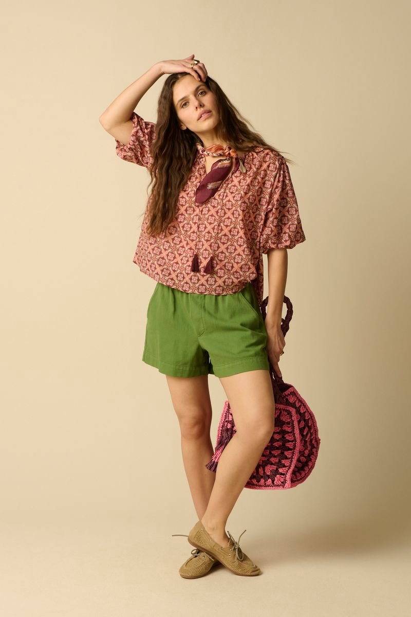 Sissy-Boy - Groene twill short