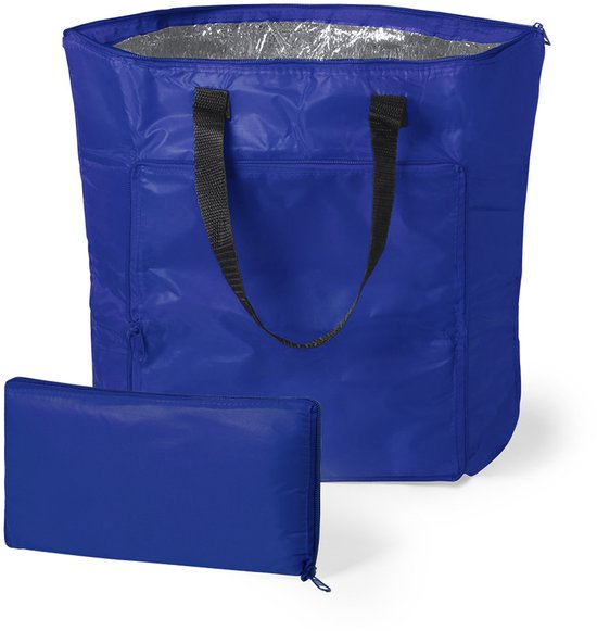 Opvouwbare koeltas – lunchtas – blauw
