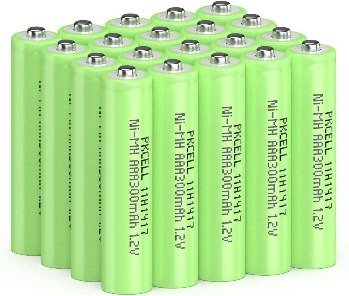 Oplaadbare Batterijen - AAA Accu's - Zonne-energie Lampen - Voorgeladen - 300mAh