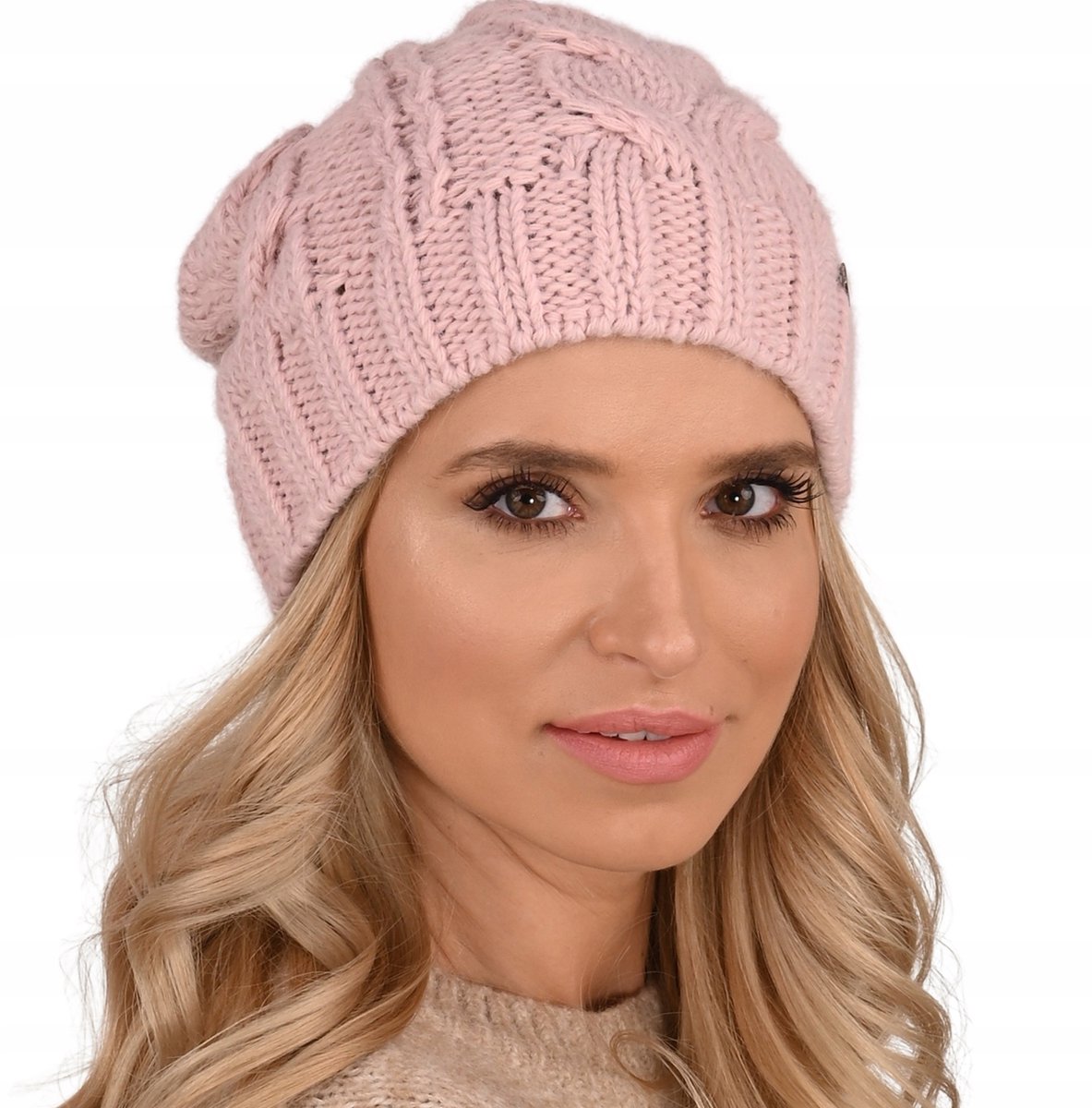 Alur - Smerf Beanie - Rood - Modieuze Stoffen