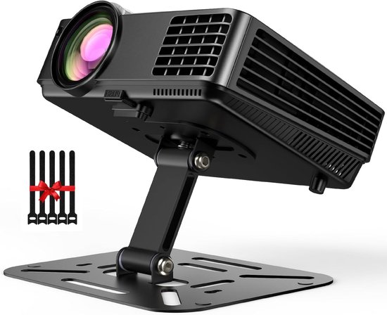 Projectorstandaard mini – verstelbare houder voor mini-projector, camera & smartphone – compact, stabiel, 1/4″ schroef