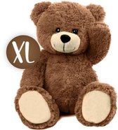 Teddybeer Bart (Bruin) Pluche Knuffel Knuffelbeer 50 cm