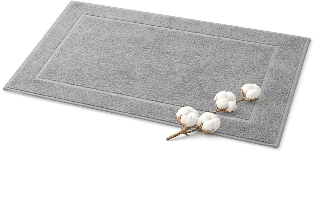 Miss Towels Hotel Badmat - Licht Grijs - 50x80cm - Made in Portugal