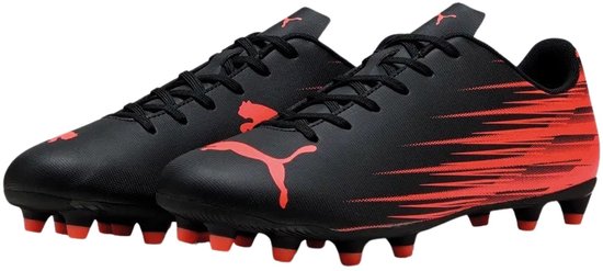 PUMA ATTACANTO II FG/AG Chaussures de sport unisexes - PUMA Black-Glowing Red