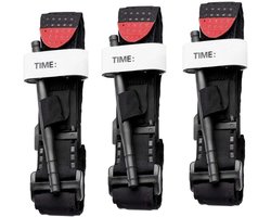 3-delige tourniquet – verband – stuwband - Geschikt voor wandelen/sporten - Nylon - Zwart