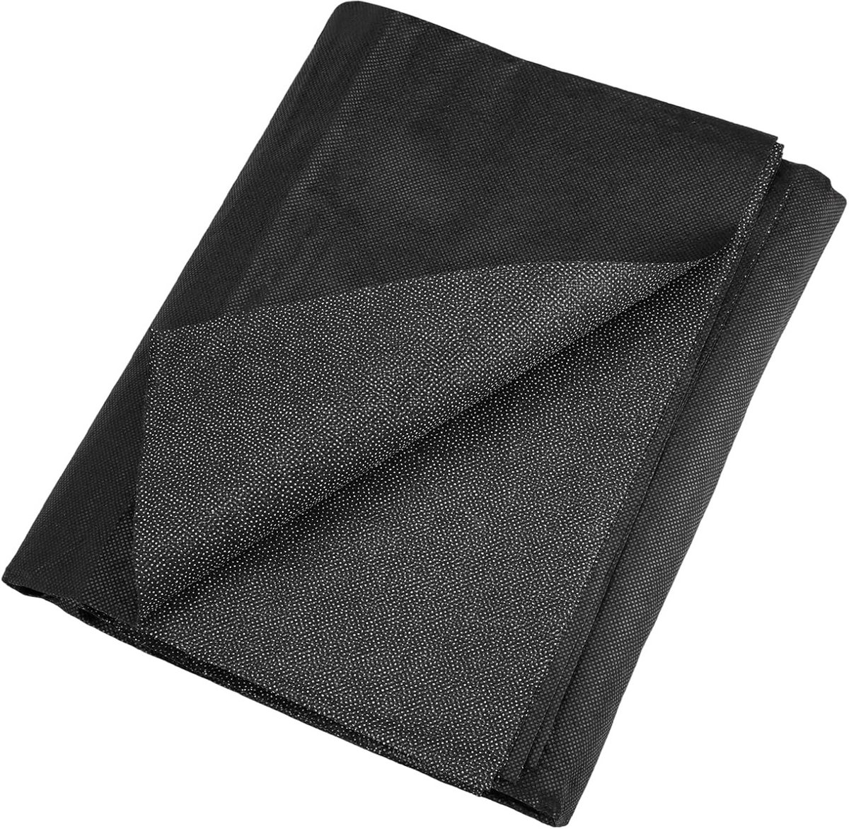 Strijkvlies Zwart 300x100 cm 50 g/m2 Opstrijkbare Tussenvoering voor Stoffen Verstevigen