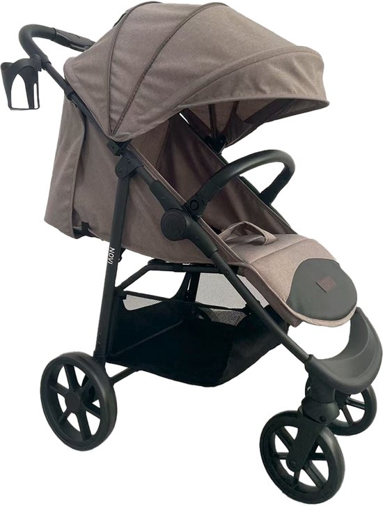 Novi Grande Go V2 Buggy 0-22 kg – All Terrain – UPF50+ Zonnekap – Volledig Ligstand – Compact Inklapbaar