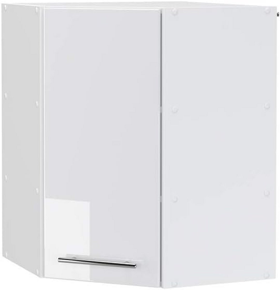 Hoekkast Keukenmodule Wit Hoogglans - Modulair Systeem