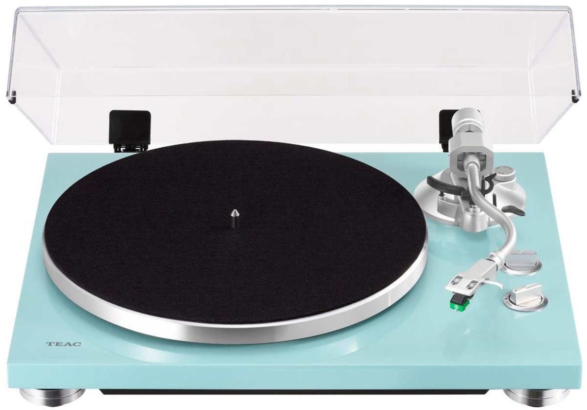 TEAC TN-400BT-X Bluetooth-platenspeler, turkoois