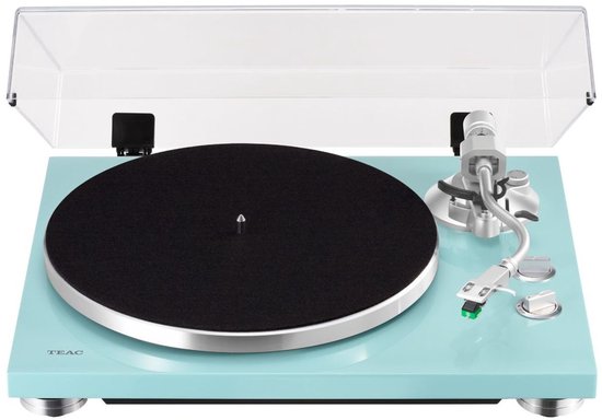 TEAC TN-400BT-X Bluetooth-platenspeler, turkoois
