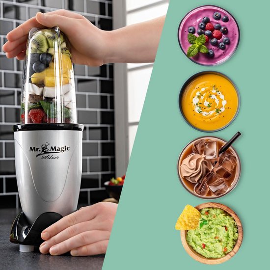 Compacte Smoothie Maker met To-Go Mok - Mini Blender - 8 Functionaliteiten - Vaatwasmachinebestendig - 400 Watt van Princess — afbeelding 5