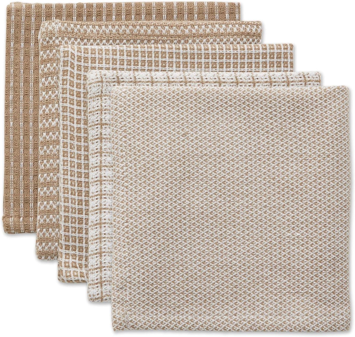 Vaatdoek Set Assortiment van Katoen - 12x12