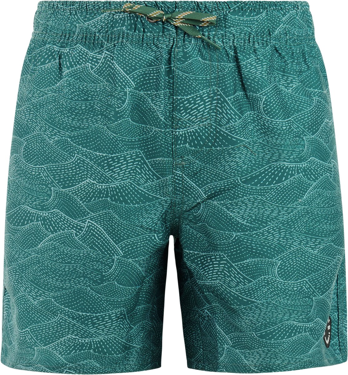 Protest PRTFloris JR Zwembroek Jongens Tailleband elastiek Normale pasvorm Knielengte Turquoise