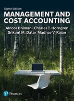 Horngren's Cost Accounting 17th Edition - Pearson MyLab Accounting