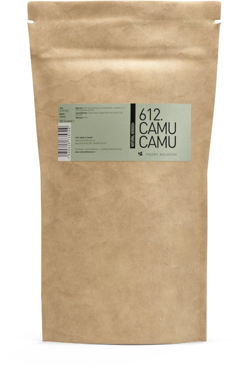 Natural Heroes - Camu Camu Poeder - Biologisch 100 gram