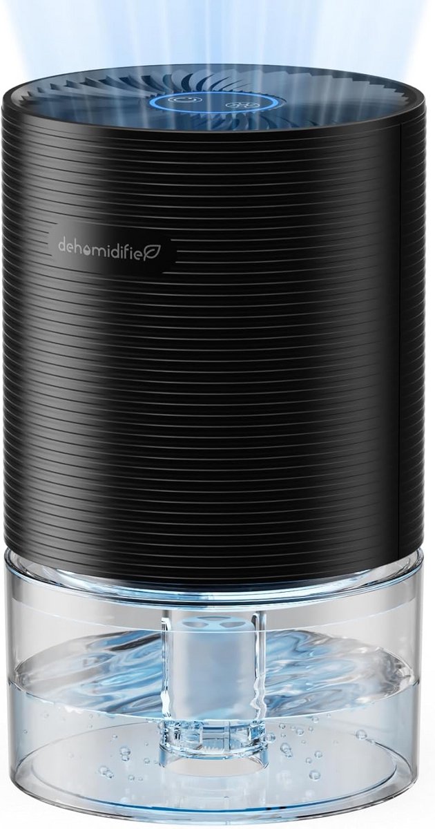 Draagbare Mini Luchtontvochtiger 750ml voor Kleine Ruimtes, Slaapkamer en Auto: Stille Vochtopname