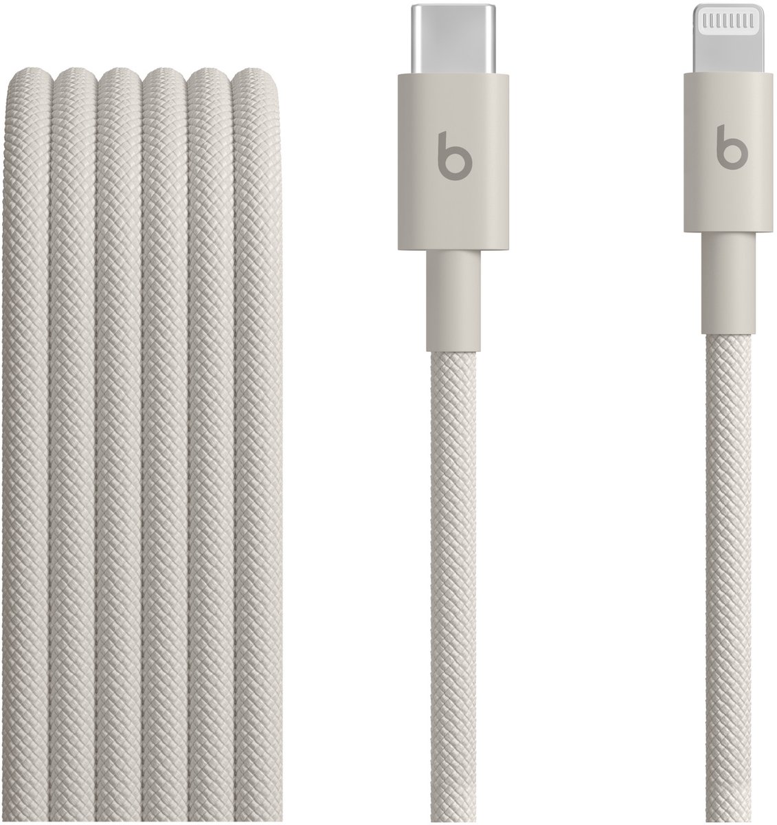 Beats Geweven USB-C naar geschikt voor Lightning kabel - 1,5 meter - Surge Stone