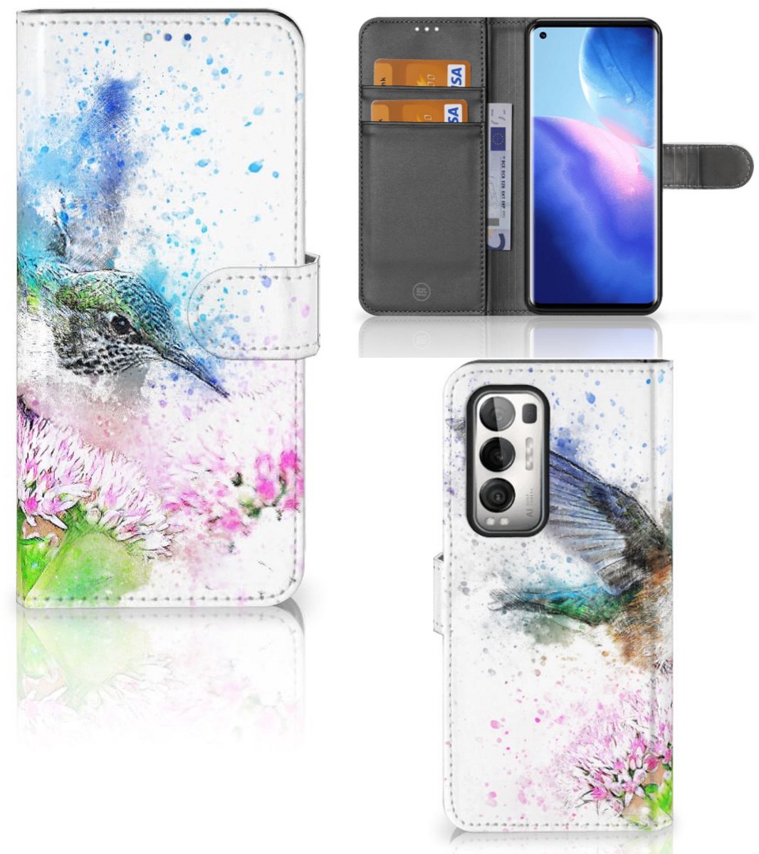 Hoesje OPPO Find X3 Neo 5G Vogel