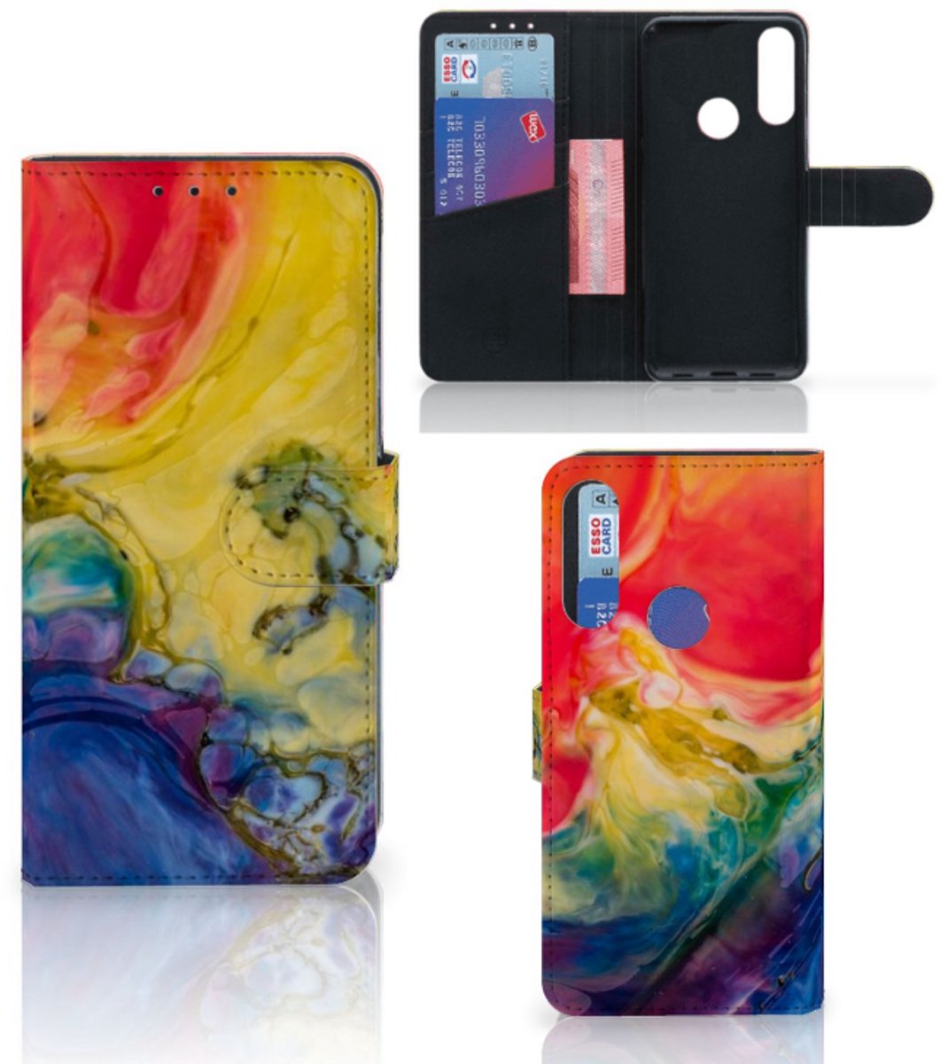 Hoesje Alcatel 1S 2020 Watercolor Dark