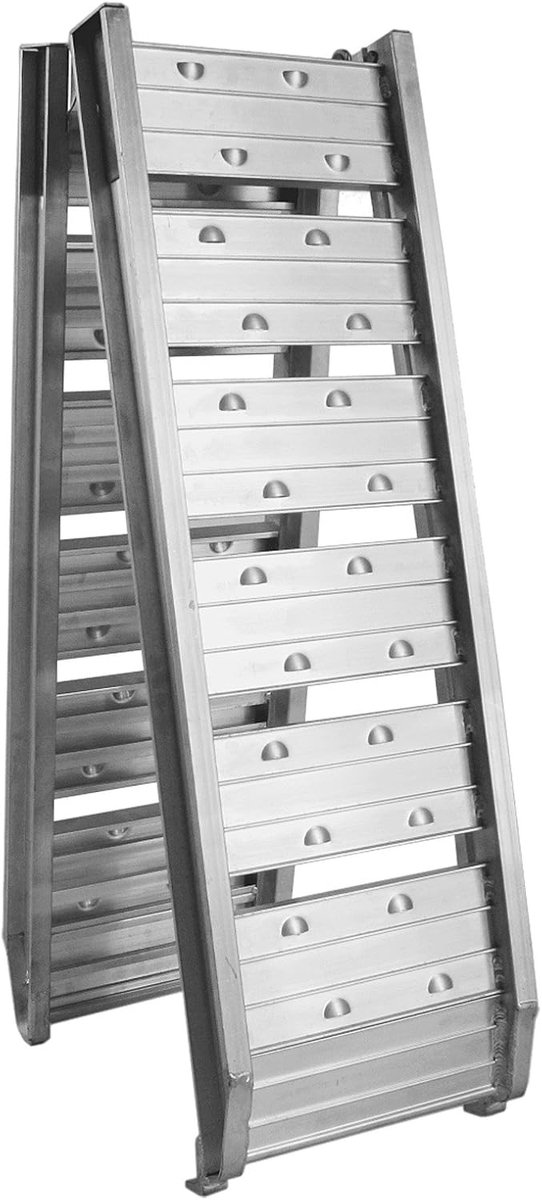 Vouwbare aluminium laadramp 182 cm - 200 kg capaciteit