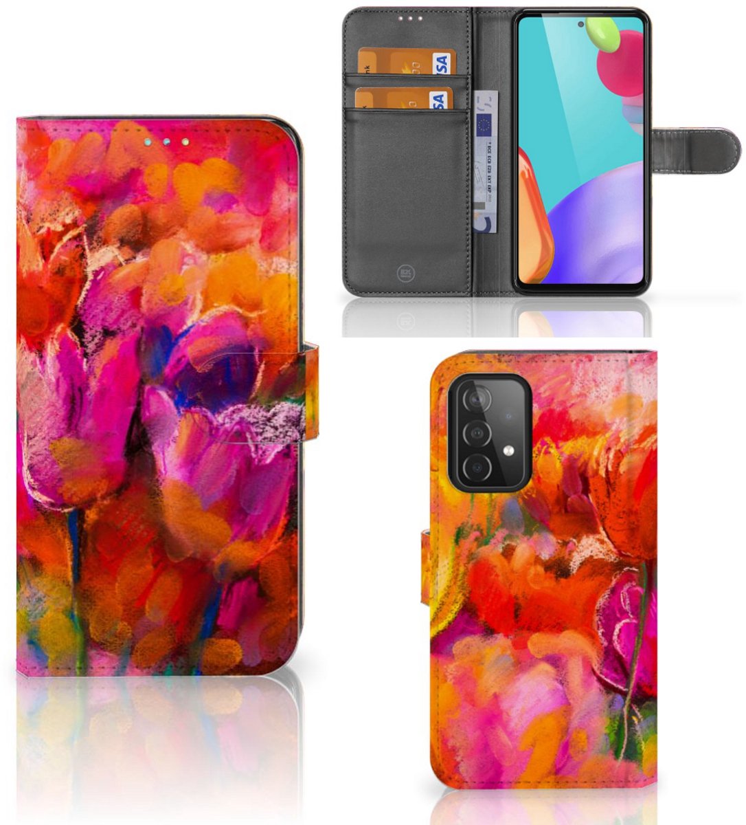 Hoesje Samsung Galaxy A52 Tulips