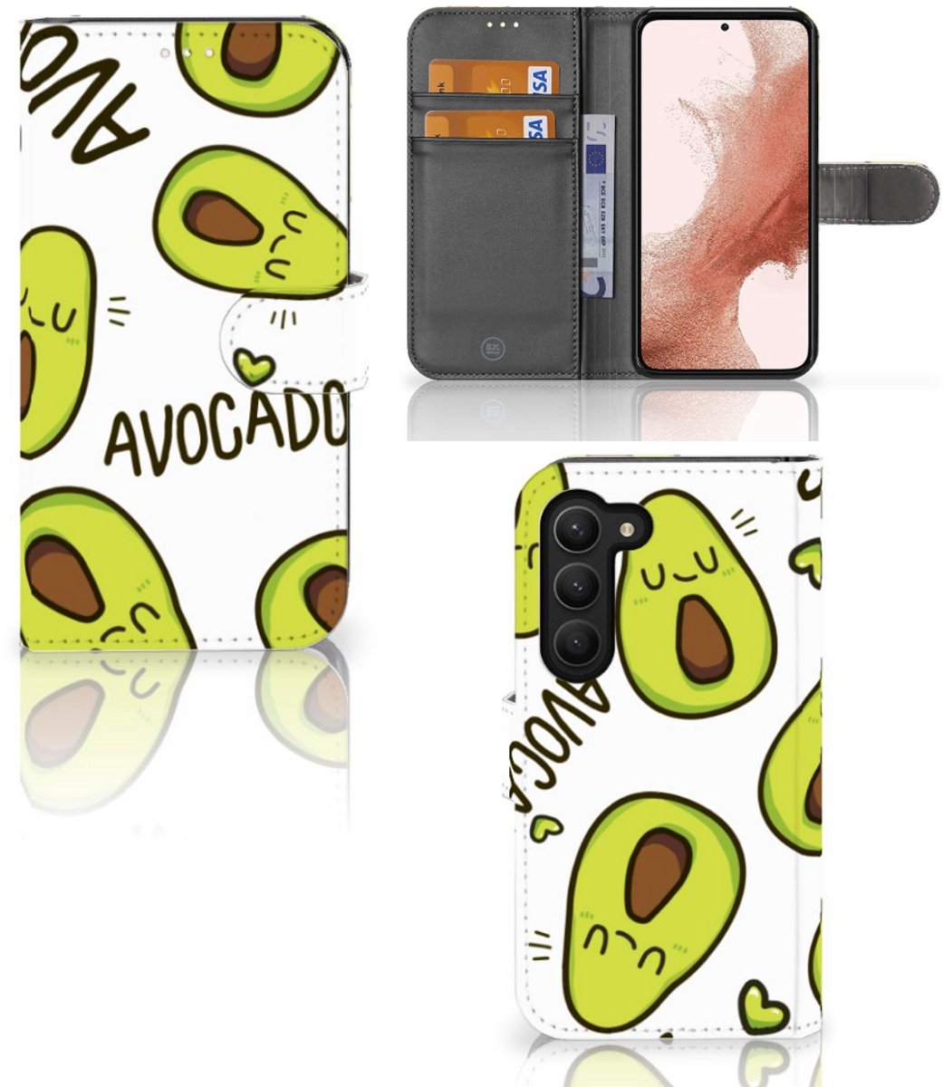 Samsung Galaxy S23 Leuk Hoesje Avocado Singing