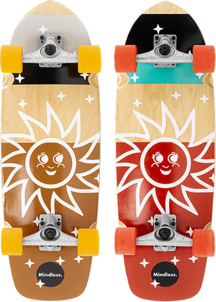 Mindless Soul Surf Skate 29,5 inch Compacte Surfskate met heerlijk Stuurgedrag en Snelle Respons