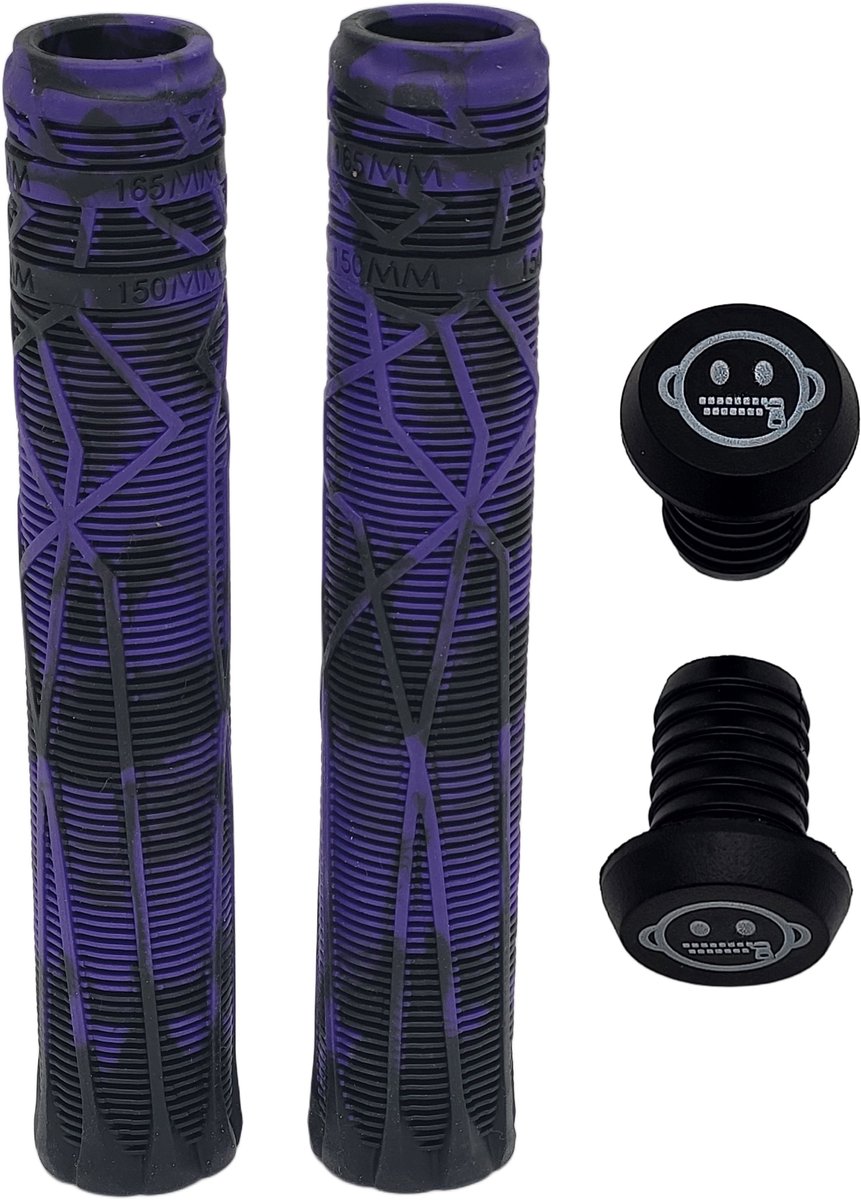 Zipit Almighty Grips 180mm Double Color Stuntstep Handvatten