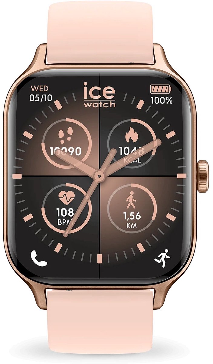 Ice-Watch ICE-Smart Fit RT 3.0 - Smartwatch - 40 mm - Rose Goudkleurig