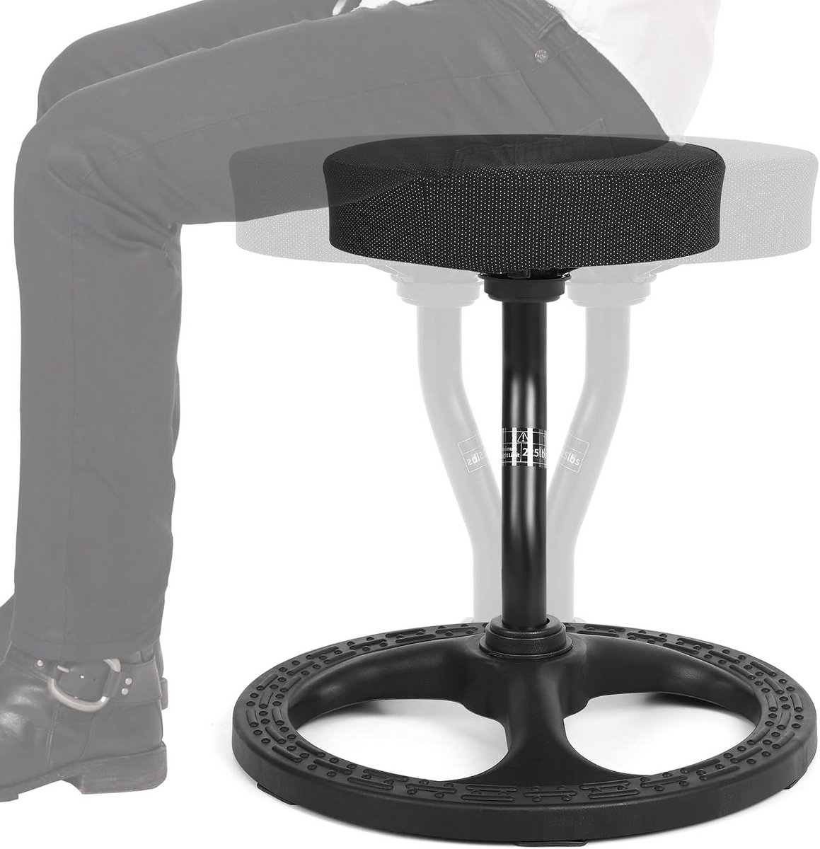 Opvallende Active Flexibele Stoel voor Kinderen en Volwassenen – Yogastoel, Wiebelkruk en Bureau Stoel met Antislip Basis
