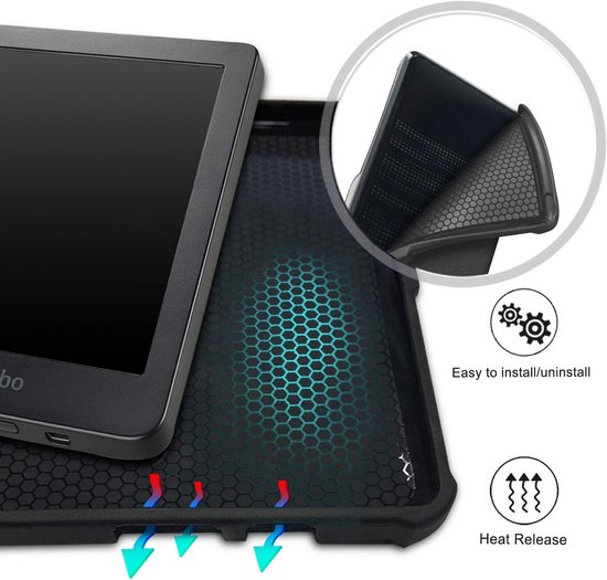 Beschermhoes voor e-readers - 360 graden flip, schokbestendig en waterdicht — afbeelding 4